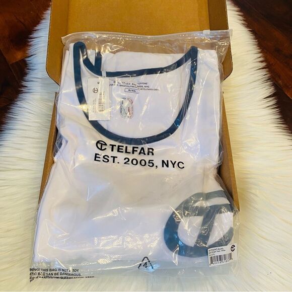 Telfar White Maxi Length Tank Size XL/2XL Unisex - Picture 6 of 9